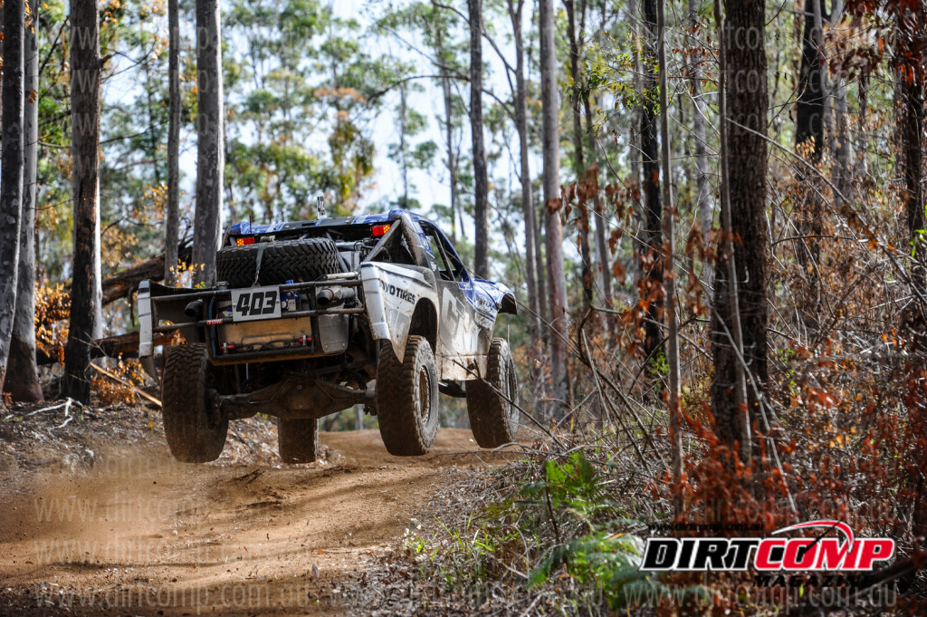Gartner and Jennings in the Toyo F-150 Extreme 2WD Trophy Truck