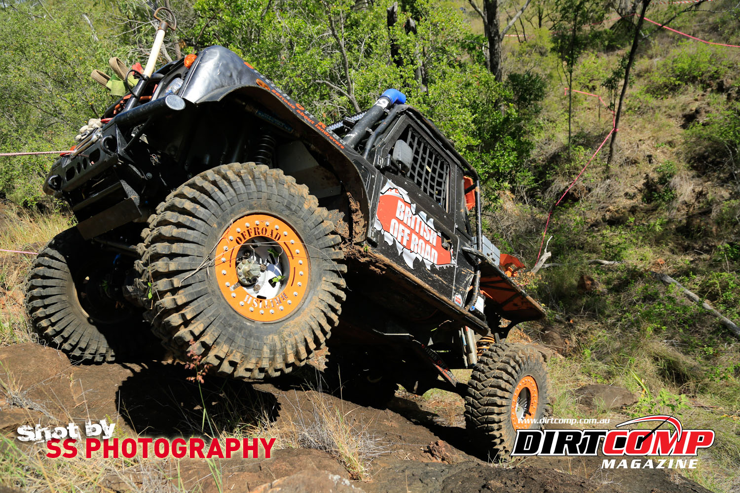 British Offroad powered their Landrover to the round 1 win of the Winch Truck Challenge in Central Queensland