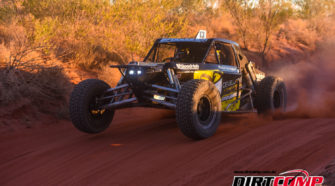 Robinson will lead the pack home from Finke on Monday morning in the #13 OBR Jimco