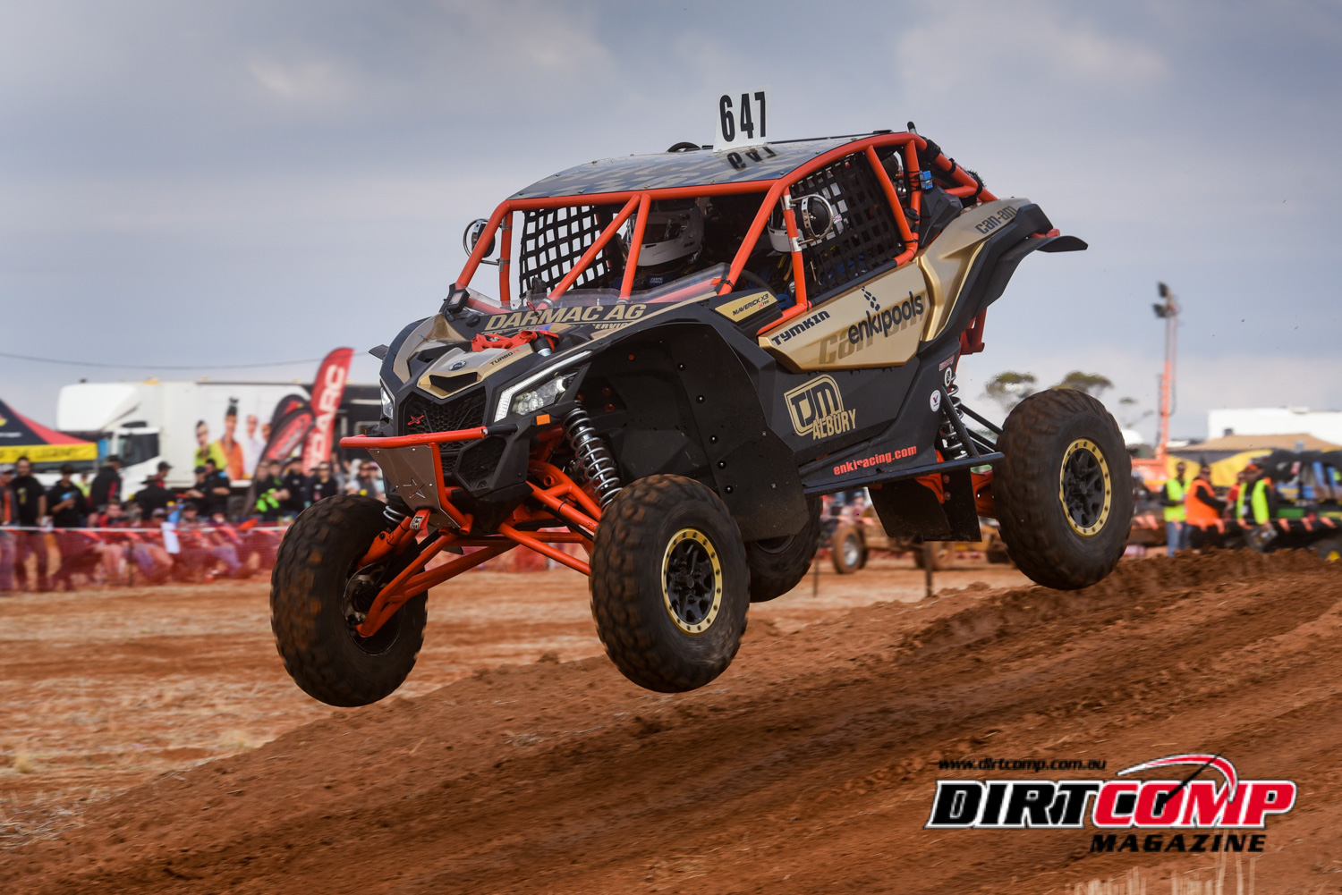 Tymken stepped on to the top of the UTV Class 6 podium at Sunraysia