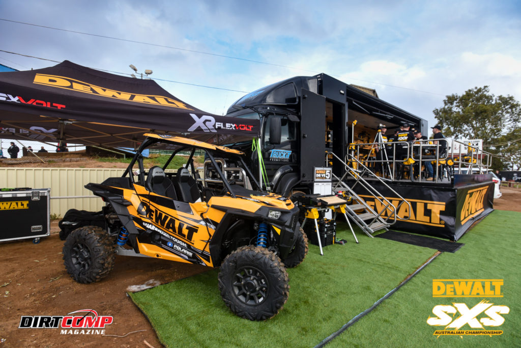The new naming rights sponsor, DEWALT was on the ground in Adelaide to launch an exciting new Polaris giveaway!